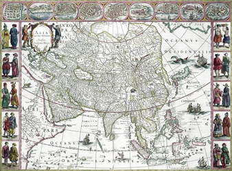 Asia noviter delineata, 1617